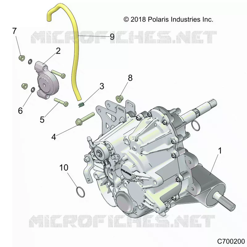 ANTRIEB, FRONT GEARCASE INTERNALS