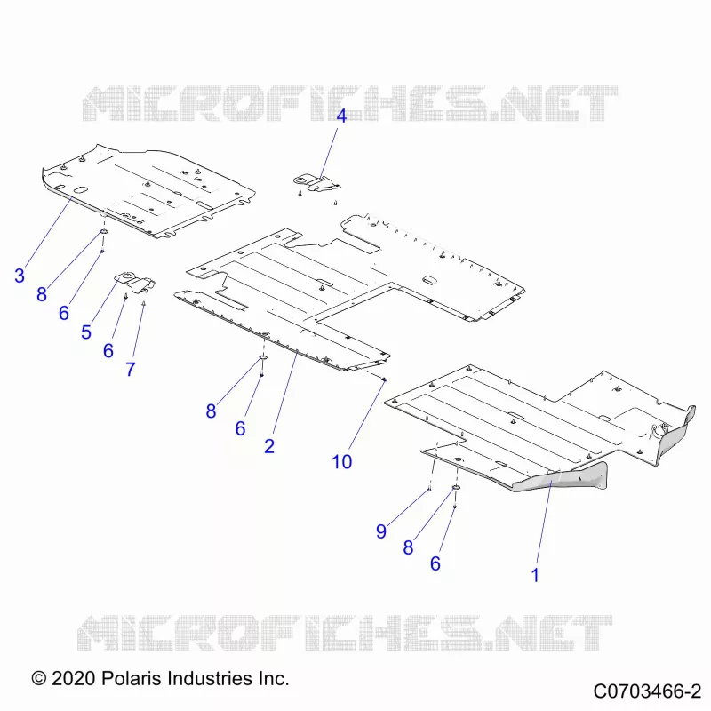 CHASSIS, SKID PLATES