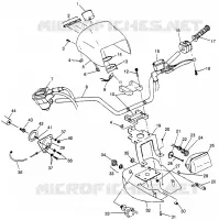 LENKER   SCHEINWERFER POD XPLORER 400L W97CC38C (4939753975B011)
