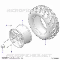 RADS, REAR TIRE