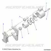 BRAKES, HINTERSATTELS