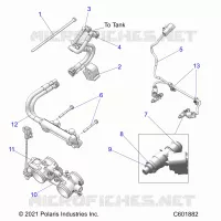 KRAFTSTOFFSYSTEM, RAIL, LINES AND THROTTLE BODY