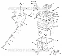 ÖLTANK/LUFTFILTERKASTEN  700 RMK 0980966 AND EUROPEAN 700 RMK E980966 (4943724372C005)