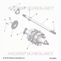 DRIVE TRAIN, JACKSHAFT AND ANTRIEBSWELLE