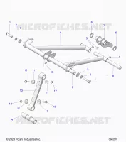 SUSPENSION, FRONT DREHMOMENTARM