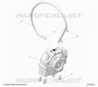 ANTRIEB, FRONT GEARCASE MOUNTING