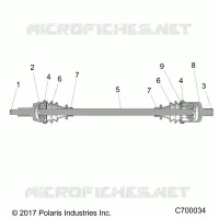 ANTRIEB, FRONT HALF SHAFT