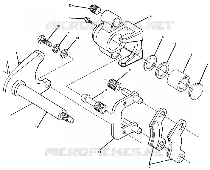 FRONT BREMSE Trail Boss / W928527 (4922892289016A)
