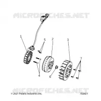 ENGINE, STATOR AND FLYRAD