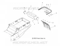 HINTERE STOSSSTANGE, HITCH, AND SNOW FLAP