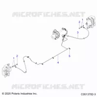 VORDERBREMSE BRAKE LINE