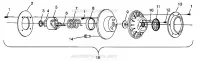 angetriebene Kupplungs ASSEMBLY 440 XCR 0941760 (4925182518024A)