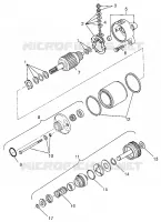 ANLASSER Magnum 4X4 W97AC42A, Swedish Magnum 4X4 S97AC42E and Norwegi (4940834083D009)