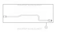 BREMSE LINES, LEFT, REAR