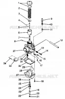 VERGASER 440 0942760 and 440 SKS 0942560 (4925072507034A)