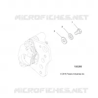 VORDERBREMSE CALIPER MOUNTING