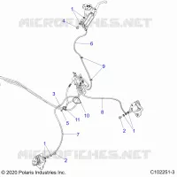 BRAKE LINES, FRONT