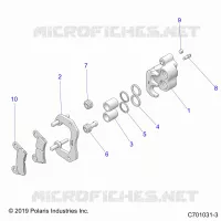 BRAKES, HINTERSATTELS