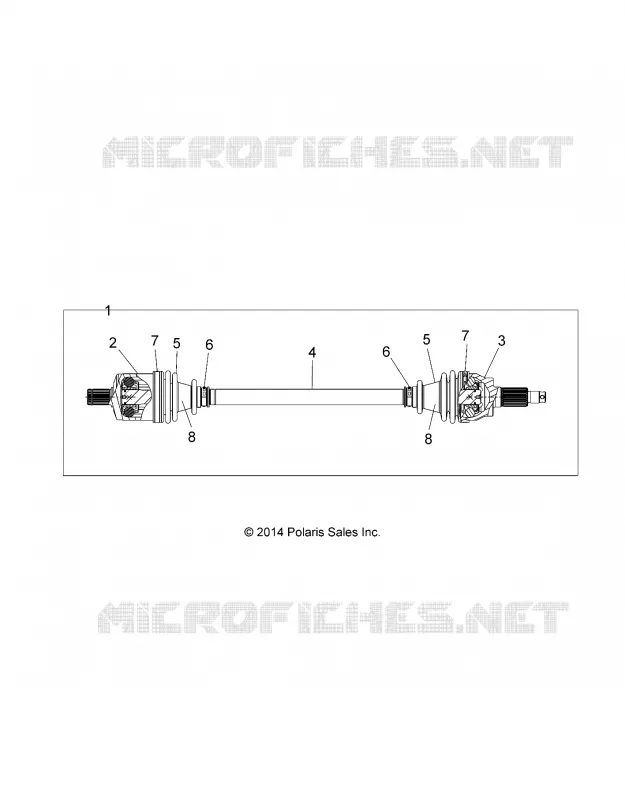 ANTRIEB, FRONT HALF SHAFT
