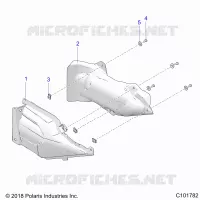 BODY, AUSPUFF COVER SHIELD