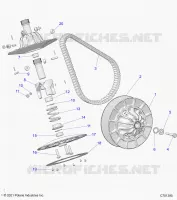 ANTRIEB, SECONDARY CLUTCH