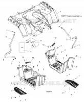 KAROSSERIE HINTEN CAB AND FOOTWELL