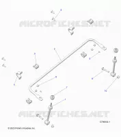 SUSPENSION, FRONT STABILISATORSTANGE