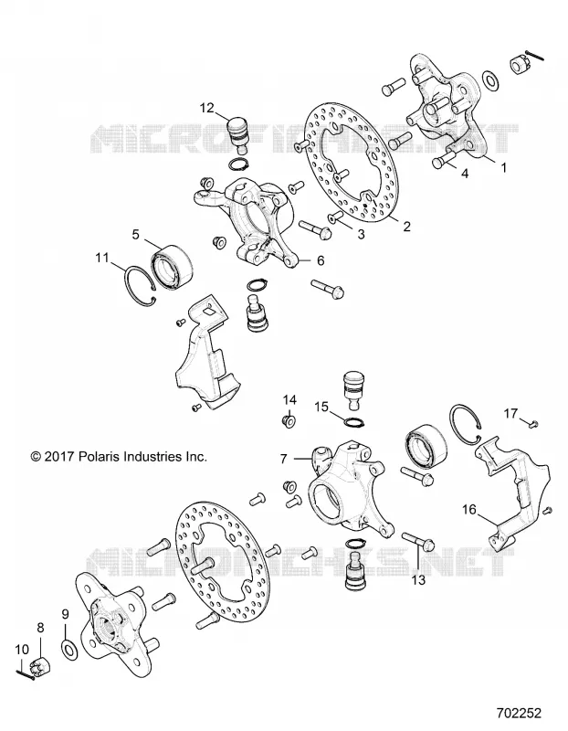 FRONT SUSPENSION HUB