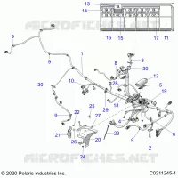 ELEKTRIC, MAIN WIRE HARNESS