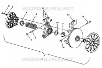 Antriebskupplung ASSEMBLY LITE GT 0943133 and STARLITE GT 0943127 (49250125010021)