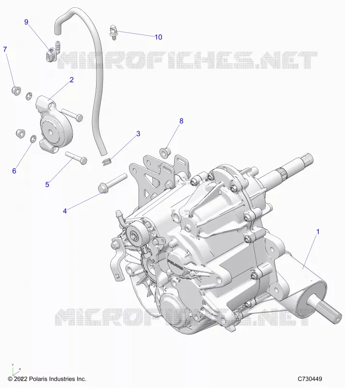 ANTRIEB, MAIN GEARCASE MOUNTING