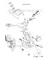 LENKER   SCHEINWERFER POD