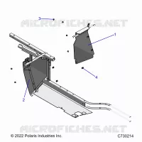 BODY, MUD COVERS, REAR