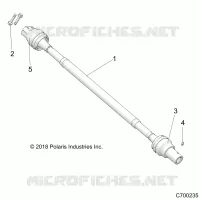 ANTRIEB, REAR PROP SHAFT