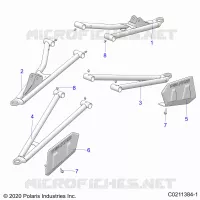 FRONT SUSPENSION A-ARMS