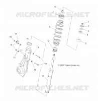 FRONT SUSPENSION STREBE