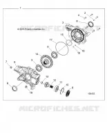 DRIVE TRAIN, HINTER GEARCASE INTERNALS