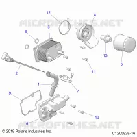 ENGINE, DIPSTICK &amp; OIL FILTER