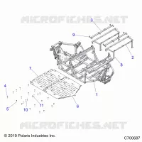 CHASSIS, MAIN RAHMEN