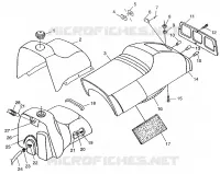 SITZ   GASBEHÄLTER 440 XCR 0971660 (4937893789A006)