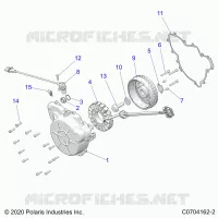 ENGINE, STATOR AND FLYRAD