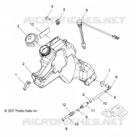 MOTOR, ÖLTANK