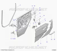 DOORS ASSEMBLY, REAR