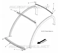 DACH SUPPORTS, 2 PASSENGER