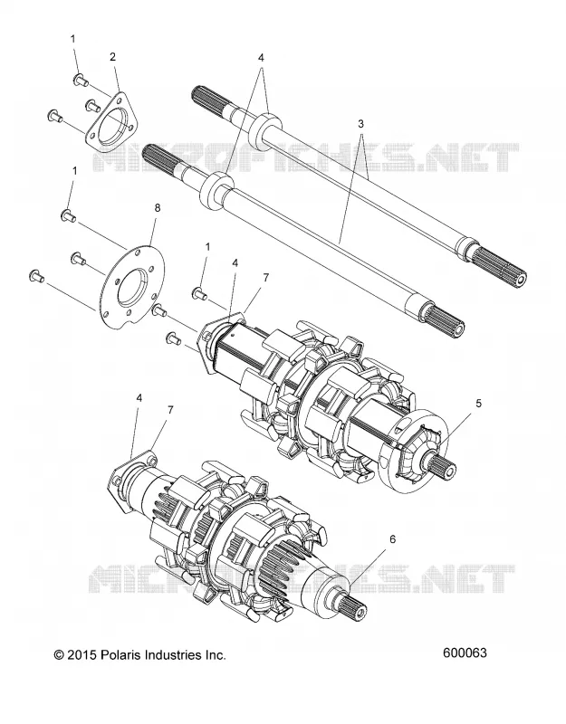 ANTRIEB, JACKSHAFT AND ANTRIEBSWELLE