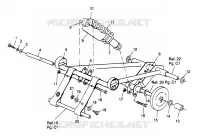 FRONT Drehmomentarm (SKS) 500 SKS 0972564, EUROPEAN 500 SKS E972564 (4938393839C005)