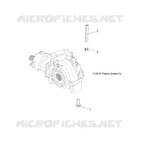 ANTRIEB, GEARCASE MOUNTING, FRONT