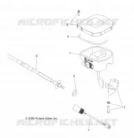 LENKUNG, KONTROLLEN, DROSSELN ASM. and CABLE