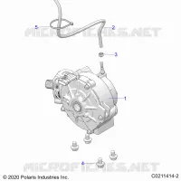 ANTRIEB, FRONT GEARCASE MOUNTING