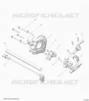 ENGINE, DROSSELKLAPPENGEHÃ„USE AND FUEL RAIL